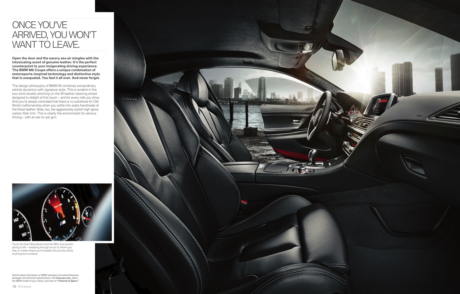 2014 BMW 6-Series M6 Brochure Page 3